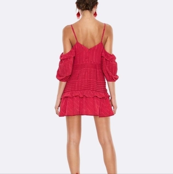 La Maison Talulah pastiche ruffles/flowy mini dress - Picture 7 of 7